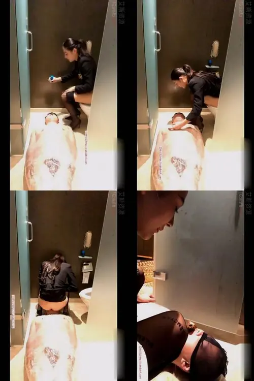 诺曦-黄金圣水调教厕奴羞辱吃下