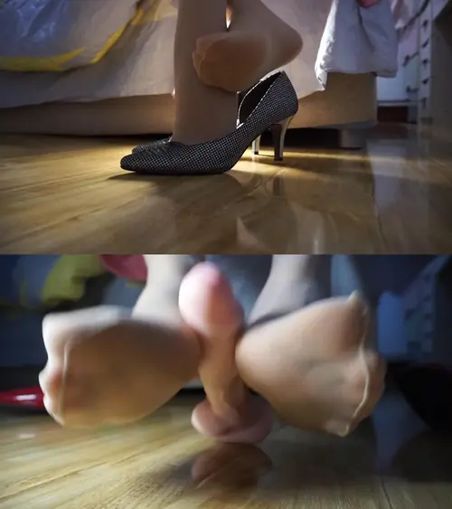 私人定制-高跟肉丝假鸡巴足交