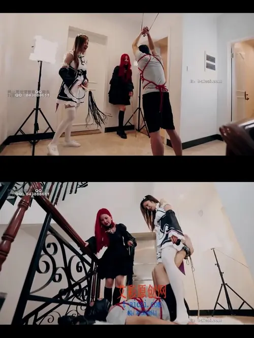 栖心之栈-黑白双煞吊刑奴