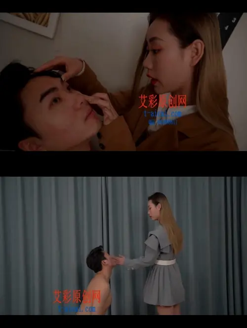 二宝-吐口水给贱狗当洗眼液