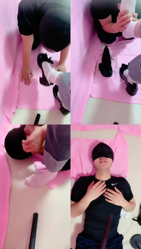 曼妮老师-跪舔皮鞋白袜臭脚深喉