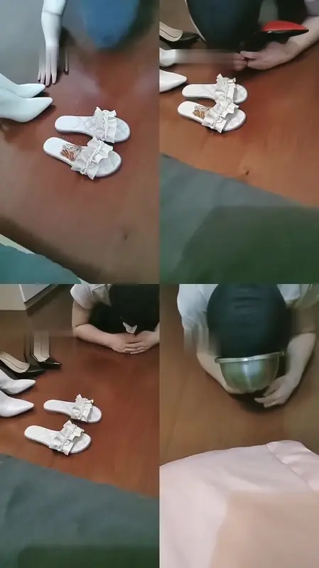 美少女-母女主人体擦鞋器68分钟