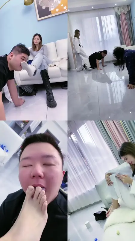 麋鹿银儿-跆拳道的沙袋跆拳道S腿绞踩踏超脏原味强迫闻