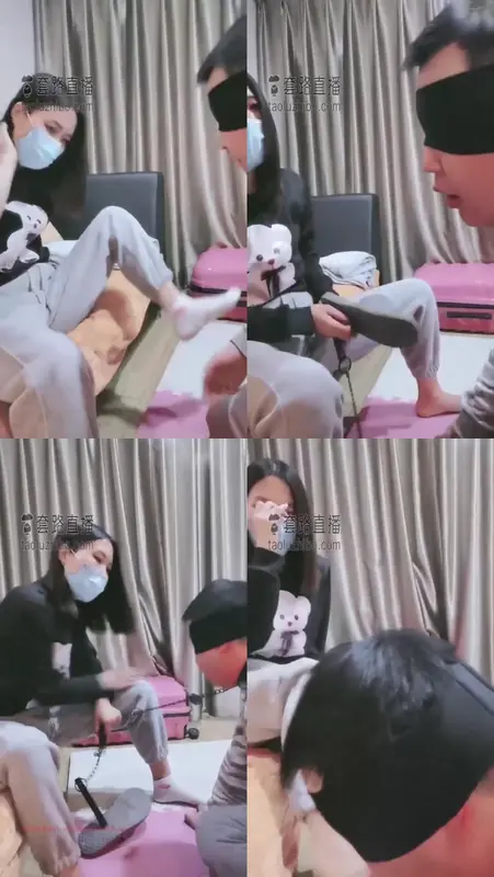 心竹S-小贱狗首次尝试重度耳光，力度空前