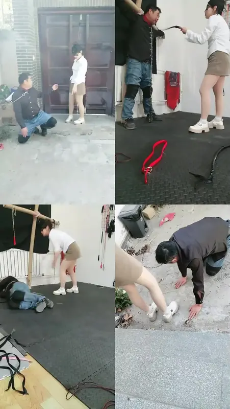 疼痛M-主人回家一顿暴打