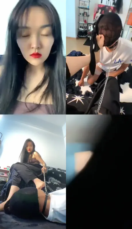 安晴-逛街一天，回家发现有只狗在门口