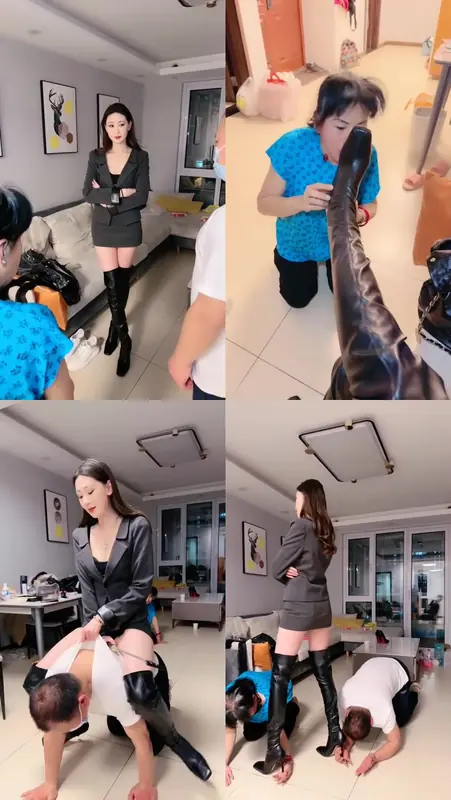 艾琳175-首次夫妻幕升40分钟首调夫妻狗赏赐圣水鞭打清理脏鞋骑脖踩踏闻白袜