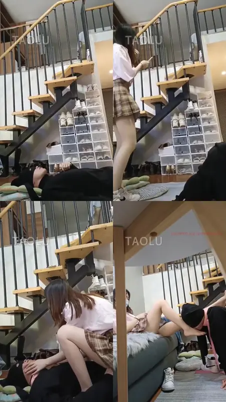 丫丫啊-41分钟全体重踩踏脚深喉JK帆布鞋踩踏，白棉袜踩脸窒息，裸足深喉到底