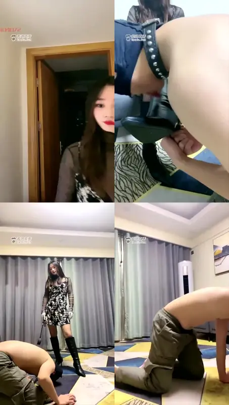 涵涵S-下贱的狗子伺候回家的女神舔靴子