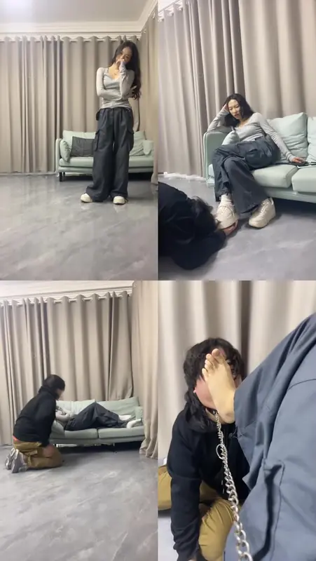 素人挖掘机-英语女神来了！下手重太有感觉了51分钟运动女神S重度暴打转胯白袜白鞋闻舔踩踏