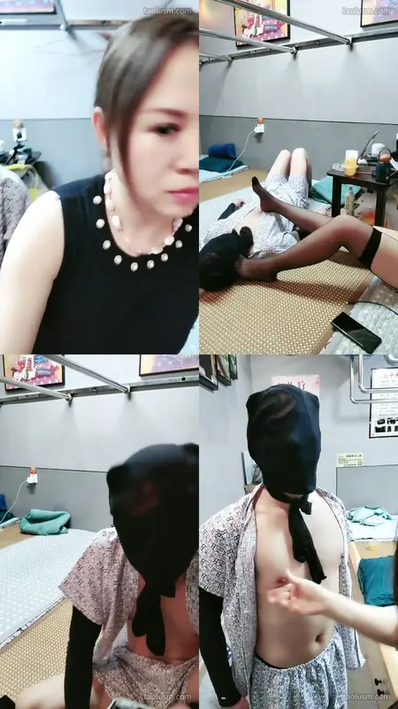 泰丽-素人技师S黑丝脚全体重踩踏