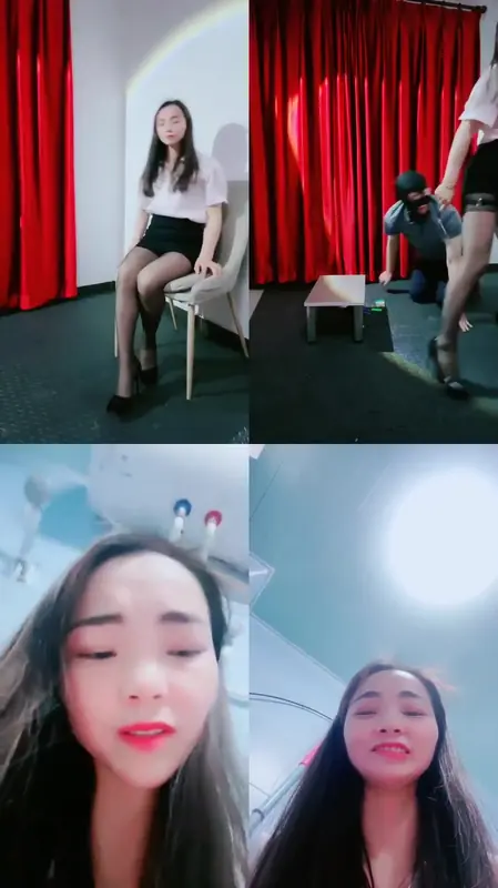 艾琳S-骑狗背黑丝高跟玩虐藤条抽