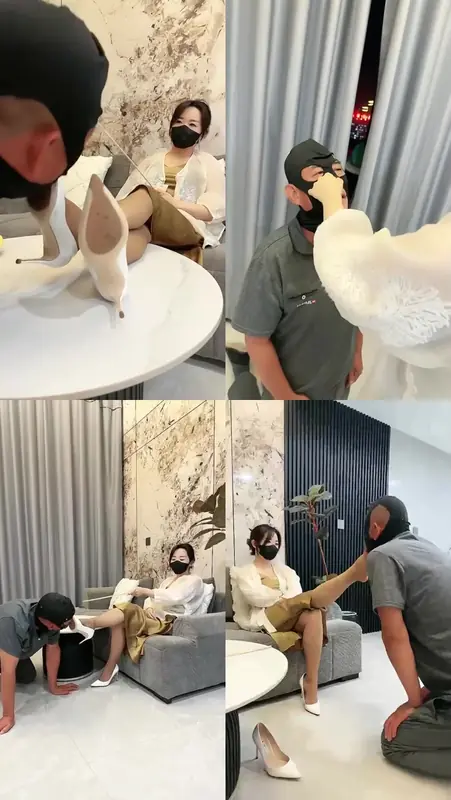 辣姐-贱的令人发指33分钟沉浸式超脏鞋底清理