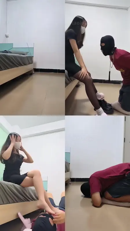 小樱桃-黑丝调教场73分钟_皮鞋黑丝白袜_骑马转胯耳光原味鞋袜舔踩踏