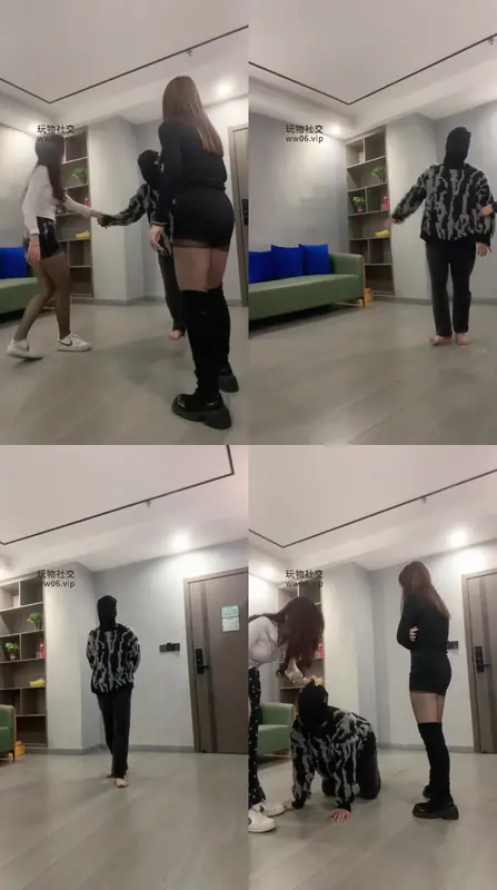 妍琦-3S轮流暴力虐打踢踹2