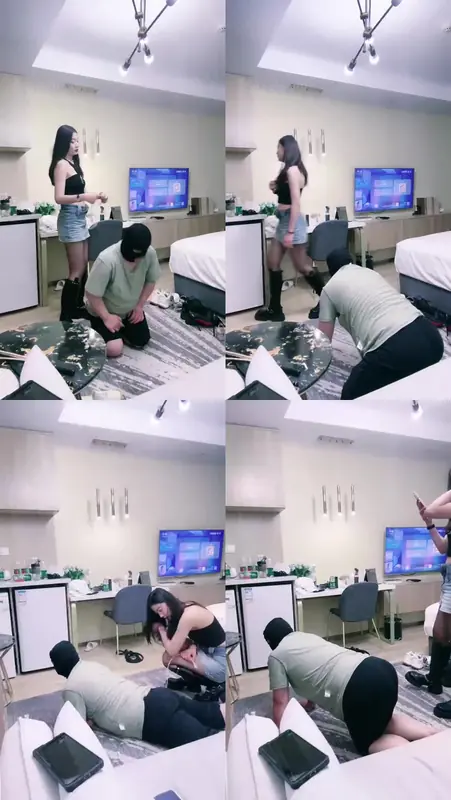 宸宸寰寰-数据线鞭打23分钟