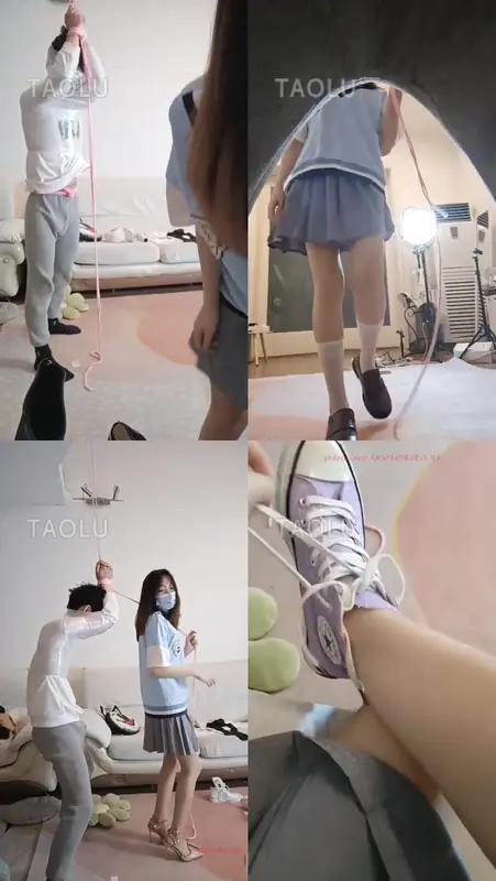 丫丫啊-提档44分钟JK踢裆！各种鞋飞毛脚，木乃伊高跟废蛋萝莉小姐姐白丝重度提档