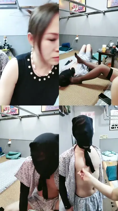 泰丽S-素人技师S_黑丝脚全体重踩踏