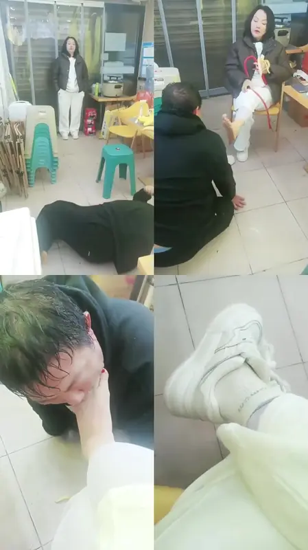 乐爷S-收拾乞丐第二集_餐厅公开处刑乞丐奴