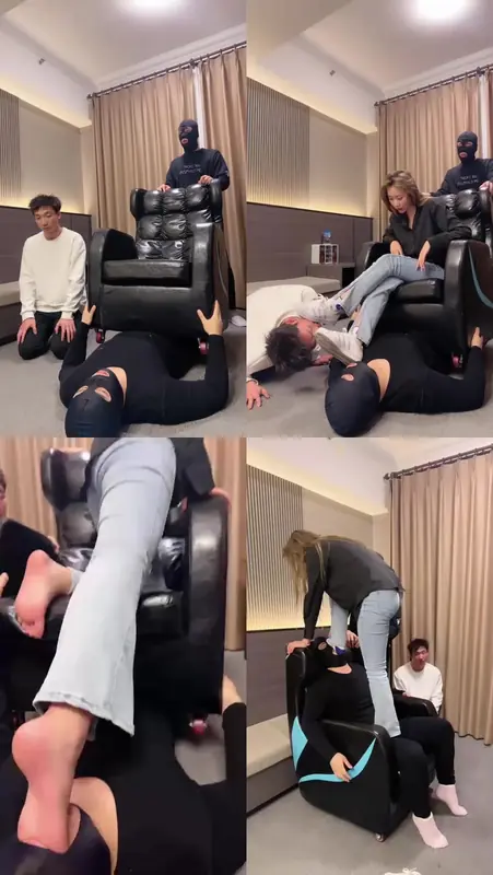 二宝-三奴侍奉-物化肉垫沙发跳踩