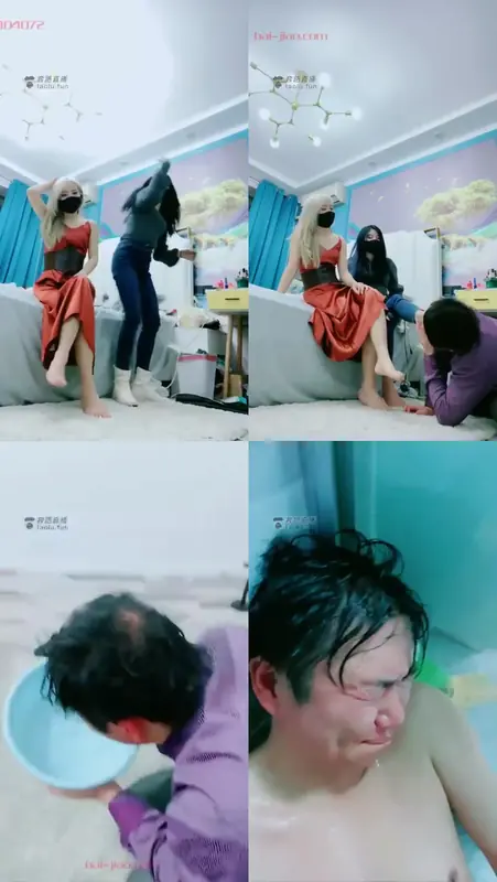 猫熙S悠悠S-双s调教喝洗脚水+淋圣水+舔脚+脚耳光