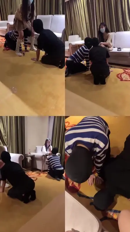 伊妮-双S骑马轮流耳光鞭打闻臭脚2