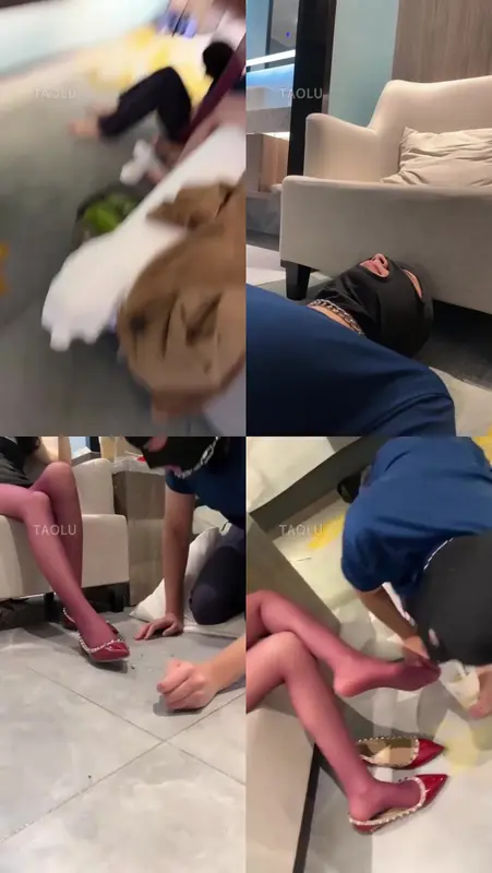 万一-喂食47分钟踩踏脚垫喂食专场tj-踩踏喂食，红丝大长腿