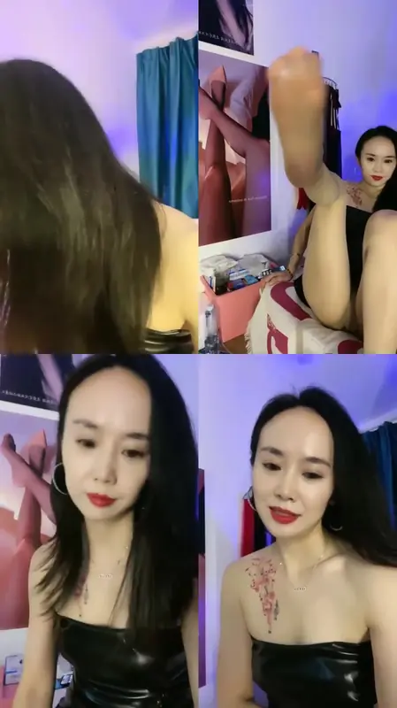 芳芳女王-原味肉丝脚狂舔