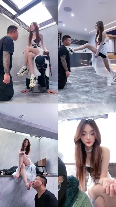 麋鹿银儿-狂抽耳光物化座椅踢踹揪耳朵喂口水灌圣水