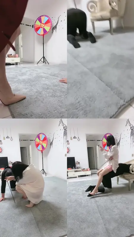 蜜糖蜜S-骑马转胯高跟踩踏鞭打