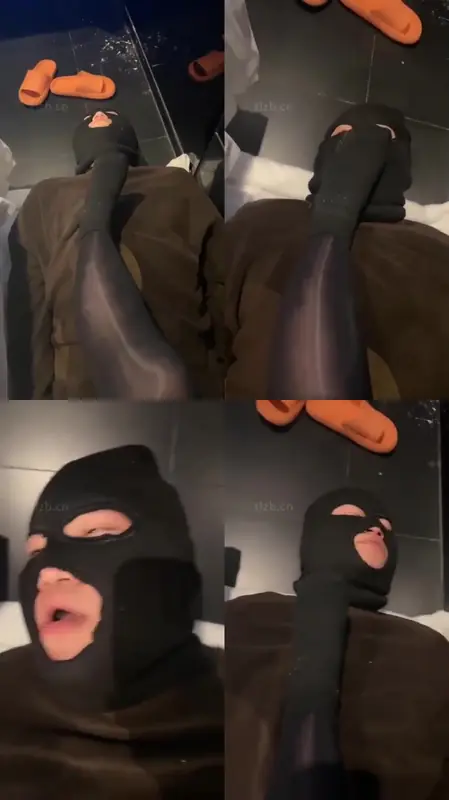 芊芊S-超重口原味黑棉袜+丝袜气味控制