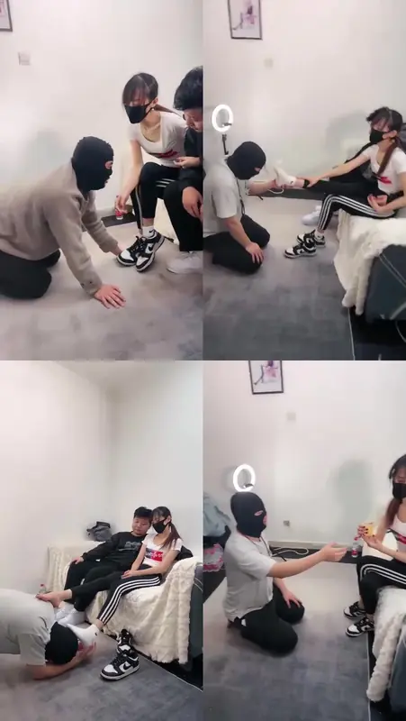 美娜格格-情侣调教57分钟素人情侣主玩弄绿帽