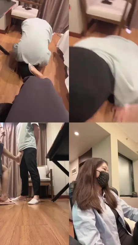 小乔S-磕头求虐跪舔高跟裸足