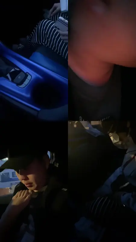 精神小妹-初遇学生妹，小玩一会14分钟车内调闻舔学生素人的超臭白袜裸足