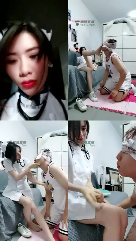 芷晴-丝足剧情-护士山门治疗