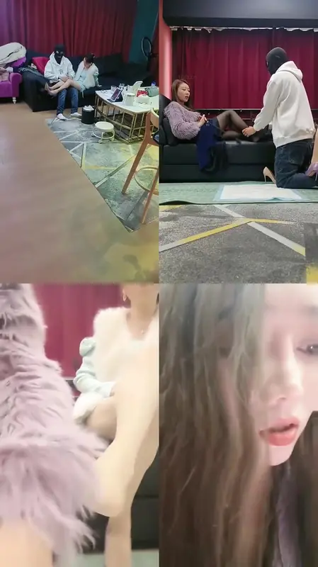 咩祖-双S黑丝+肉丝高跟美腿虐出轨男友