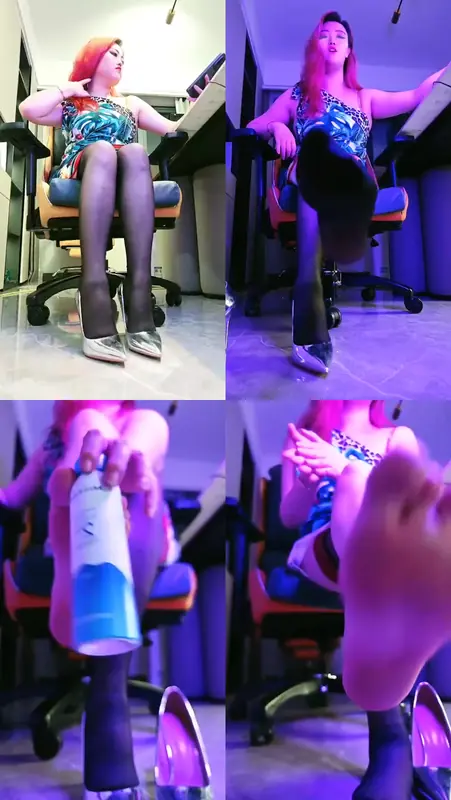 月神S-第一视角黑丝luo足底炸