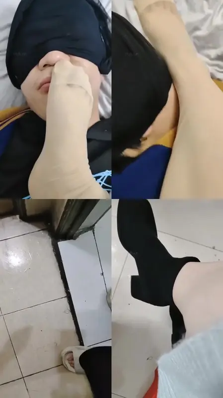 夜巴黎-黑棉袜肉丝脚踩狗恋足舔【下】