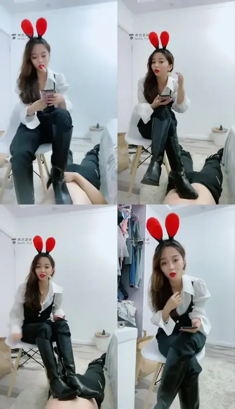 猫熙S悠悠S-新靴子踩狗踩脸聊天