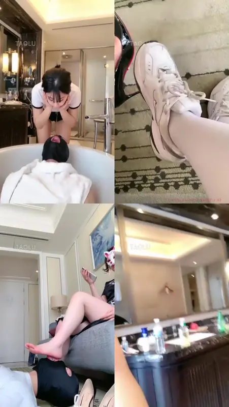 Vinnie维妮-强制吃呕吐物，舔脚圣水