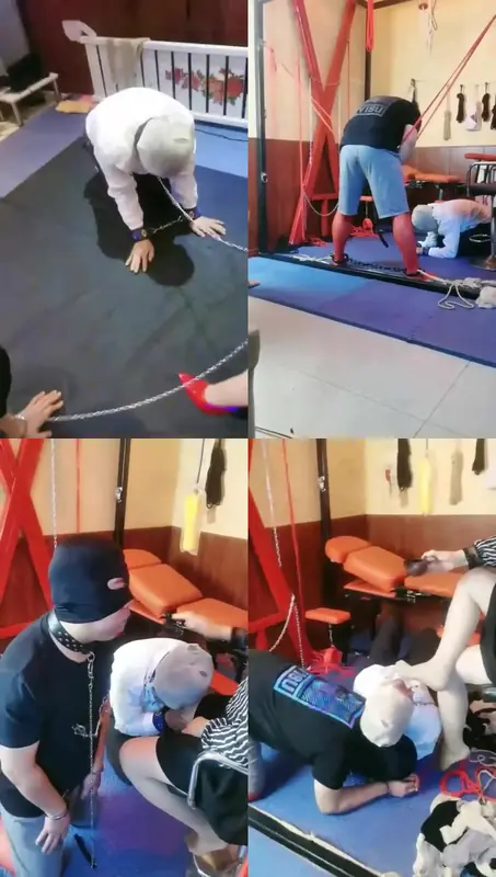 安暖S-兄弟狗下跪伺候继母