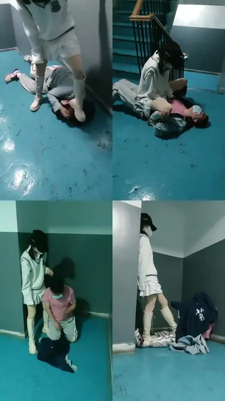 丫丫啊-长靴楼道虐偷拍狂19分钟