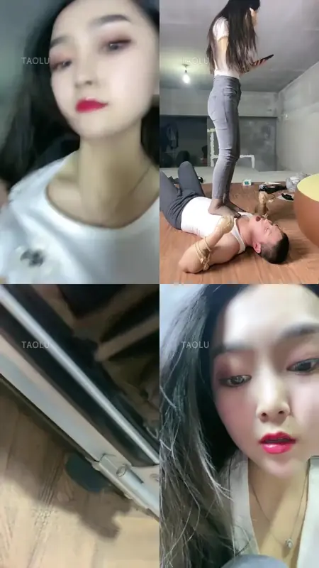 川野尤娜-踩踏，踢脸，洗脚，连环嘴巴，小女神