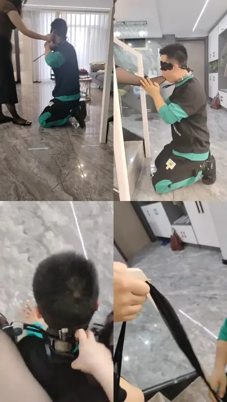 辣姐-调教旺旺67分钟高跟踩踏暴力耳光塞口球吃丝袜人体家具