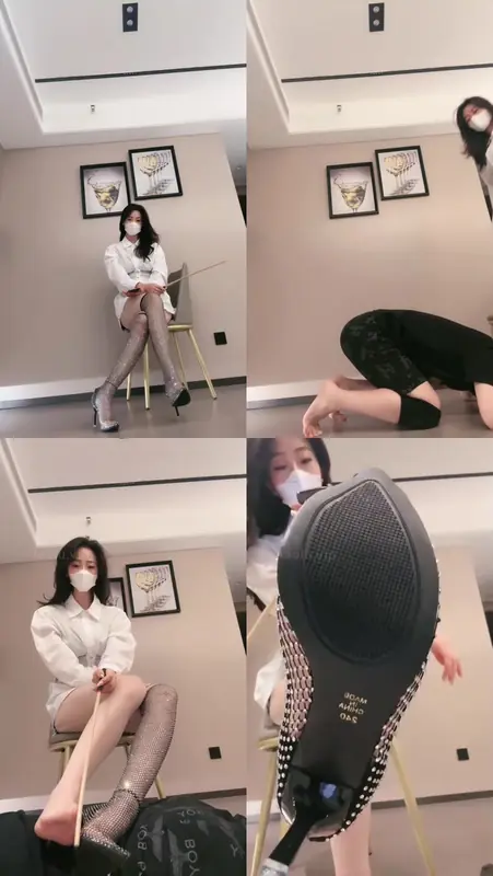 禾末-犬系列=膜拜新式控制36分钟犬系膜拜训练胯下辱高跟碾藤鞭抽