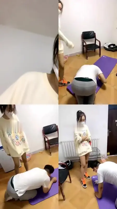 云云酱-健身姐妹花惩罚出轨男