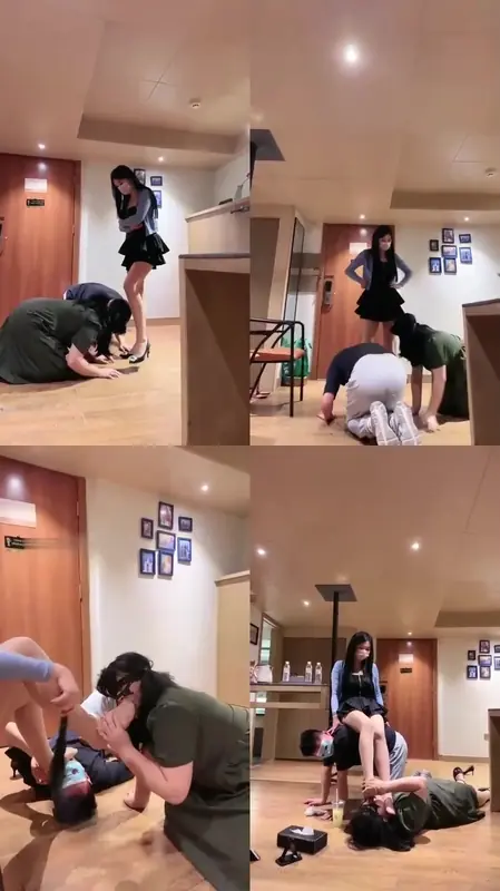 甜心教主-首调情侣奴开发母畜高跟肉丝舔踩踏梵高M