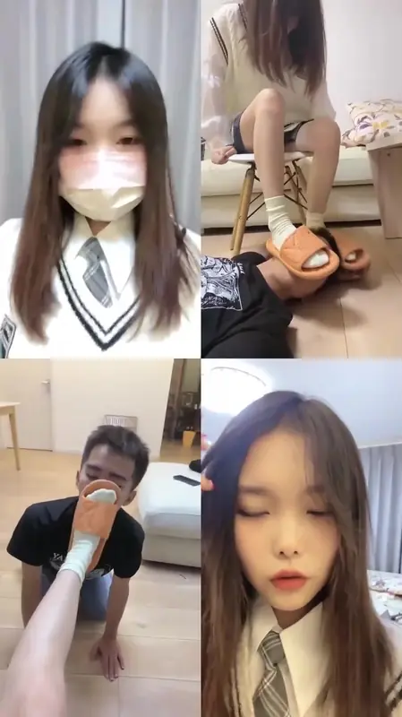 奶味茶茶-靴生S帆布鞋白袜辱奶狗65分钟