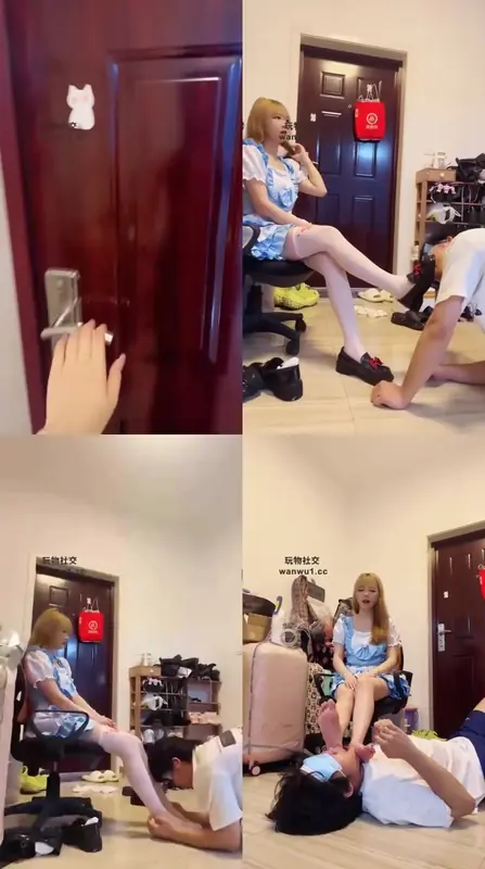 啵啵小妍-学弟补课43分钟_剧情版学姐学弟补习作业_剧情_洛丽塔发现恋足狗后