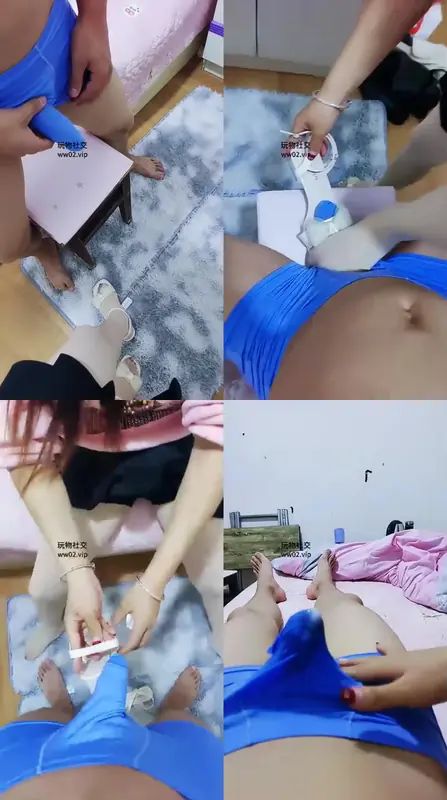 琪琪情侣S-肉丝足交鞋交